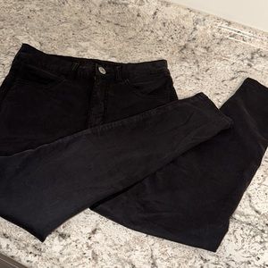 American Eagle Black High Rise Legging size 4 Extra Short 24 inseam